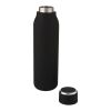 Marka 600 ml copper vacuum insulated bottle with metal loop Standard | Solid black | Not applicable | No Branding | not available | not available