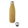 Cove 500 ml vacuum insulated stainless steel bottle with wood print Standard | Heather natural | Not applicable | No Branding | not available | not available