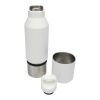 Odessy 600 ml RCS certified recycled stainless steel insulated bottle with 300 ml cup Standard | White | Not applicable | No Branding | not available | not available