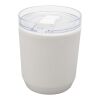 Hudson 180 ml recycled plastic double-wall tumbler Standard | white | No Branding | not available | not available