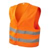 Watch-out XL safety vest in pouch for professional use Standard | Neon orange | not available | No Branding | not available | not available | not available