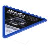 Frosty 2.0 triangular recycled plastic ice scraper Royal blue