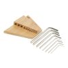 Allen bamboo hex key tool set Standard | Natural | No Branding | not available | not available