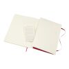 Classic XL soft cover notebook - plain Standard | Scarlet red | No Branding | not available | not available
