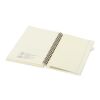 Liss A5 recycled plastic hard cover spiral notebook White