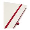 Spectrum A5 hard cover notebook with coloured edge Red
