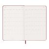 Moleskine 12M Weekly L Hard Cover Planner Standard | Scarlet red | not available | No Branding | not available | not available