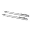 Lucetto recycled aluminium ballpoint and rollerball pen gift set Standard | Silver | not available | No Branding | not available | not available