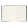 Moleskine hard cover 12 month XL weekly planner Standard | Solid black | not available | No Branding | not available | not available