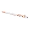 Nanna ballpoint pen with rose gold finish (blue ink) Standard | White | No Branding | not available | not available