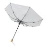 Bo 21" fold. auto open/close recycled PET umbrella Standard | White | No Branding | not available | not available | not available