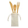 Celuk bamboo cutlery set Standard | Natural | No Branding | not available | not available | not available