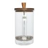 Ivorie 600 ml coffee press Standard | Transparent-Wood | No Branding | not available | not available
