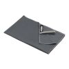 Pieter GRS ultra lightweight and quick dry towel 30x50 cm Grey | not available
