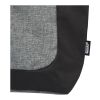 Reclaim GRS recycled two-tone zippered tote bag 15L Standard | Solid black-Heather grey | Not applicable | No Branding | not available | not available | not available