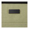 Joey 9-can GRS recycled canvas lunch cooler bag 6L Standard | Olive | not available | No Branding | not available | not available | not available