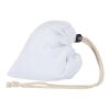 Madras Blend 140 g/m² GRS recycled foldable cotton tote bag 7L White