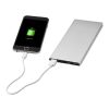 Plate 8000 mAh aluminium power bank Standard | Silver | No Branding | not available | not available