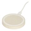 Naka 5W wheat straw wireless charging pad Standard | Beige | No Branding | not available | not available