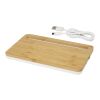 Medake 10W bamboo desktop wireless charger Standard | Beige | No Branding | not available | not available