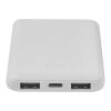 Asama 5000 mAh Type-C recycled plastic power bank Standard | White | Not applicable | No Branding | not available | not available