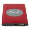 Juice 4000 mAh Type-C recycled aluminium wireless power bank Standard | Red | Not applicable | No Branding | not available | not available