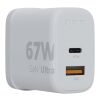 Xtorm XEC067G GaN² Ultra 67W wall charger - UK plug Standard | white | No Branding | not available | not available
