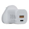 Xtorm XEC035 GaN² Ultra 35W wall charger - UK plug Standard | white | No Branding | not available | not available