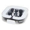 Baekdu wired Type-C headset with recycled plastic storage box Standard | Black | No Branding | not available | not available
