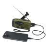 Avior RCS recycled plastic emergency radio Standard | Army green | No Branding | not available | not available