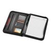 Ebony A4 zippered portfolio Standard | Solid black | Not applicable | No Branding | not available | not available