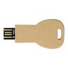 Key-shaped recycled paper USB 2.0 Kraft brown | No Branding | not available | not available | 1 GB