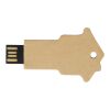 House-shaped recycled paper USB 2.0 Kraft brown | No Branding | not available | not available | 1 GB