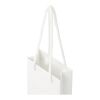 Handmade 170 g/m2 integra paper bag with plastic handles - small white | No Branding | not available | not available
