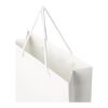 Handmade 170 g/m2 integra paper bag with plastic handles - large white | No Branding | not available | not available