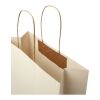 Agricultural waste 150 g/m2 paper bag with twisted handles - XX large Off white | No Branding | not available | not available
