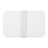 MIYO Pure double layer lunch box White-White-White | Digital Print | lid | 158 mm x 88 mm
