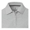 Calgary short sleeve women's polo Standard | Grey melange | 2XL | No Branding | not available | not available | not available