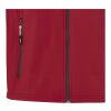 Langley men's GRS recycled softshell jacket Red | XS