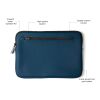 VINGA Baltimore laptop case 15-17" navy | No Branding | not available | not available