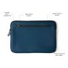 VINGA Baltimore laptop case 12-14" navy | No Branding | not available | not available