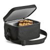Munich M Cooler 7.5L rPET in rABS. Thermo injected zippers Black | No Branding | not available | not available | not available