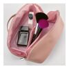 Macao Toiletry Bag 3.5L rLeather with zipper and handle Pink | No Branding | not available | not available | not available