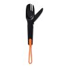Nordic Drift Trail 4 in 1 outdoor cutlery black | No Branding | not available | not available