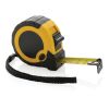 5M/19 mm measuring tape with stop button, RCS-recycled plastic yellow-black | No Branding | not available | not available