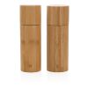 Ukiyo bamboo salt and pepper mill set brown | No Branding | not available | not available