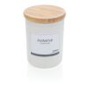 Ukiyo deluxe scented candle with bamboo lid White | No Branding | not available | not available