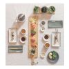 Ukiyo sushi dinner set for two white-black | No Branding | not available | not available
