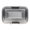 RCS Recycled stainless steel leakproof lunch box silver | No Branding | not available | not available