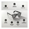 Miro AI-powered Audio Glasses with translation function black | No Branding | not available | not available